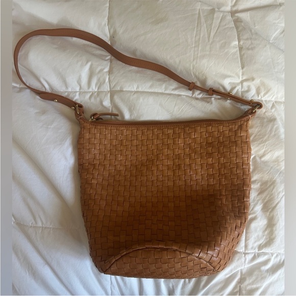 ❤️🔥Clare V - Tan Cuoio Petit Jeanne Bucket Bag - Picture 2 of 4